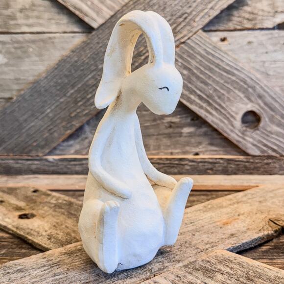 Adorable, Whimsical & Quirky Family of 3 Bunnies, Easter & Spring Decor, 10” - Picture 8 of 8